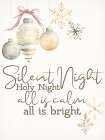 Silent Night Flakes Art Print