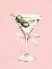 Martini Bow 1 Art Print