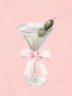 Martini Bow 2 Art Print