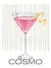 Martini 3 Art Deco Print