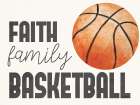 Faith Sports 2 Art Print