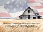 America Will Never Art Print
