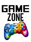 Game Zone Colorful Control Art Print