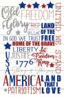 Old Glory Art Deco Print
