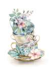 Tea Cup Chinoiserie 2 Art Print