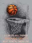 Basketball Sketch Art Print