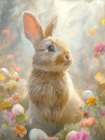 Bunny Dreams Art Print