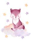 Woodland Moon 2 Art Print