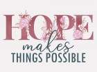 Hope Makes Art Print