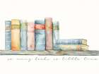 So Many Books Art Print