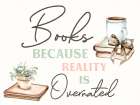 Books Because Art Print