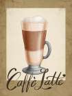 Caffe Latte Art Deco Print