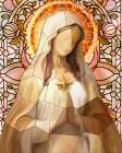 Mary Glass Art Print