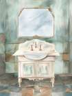 Seagreen Bath 2 Bathroom Art Print