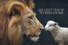 He Left Art Print