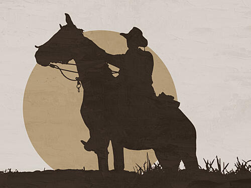 Sunset Ride 2 Art Print
