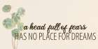 A Head Full Of Fears Art Print