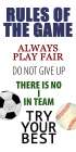 Game Rules 2 Art Print