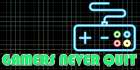 Never Quit Neon Art Print