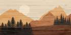 Mountain Range Modern Print