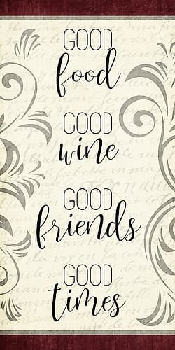 Good Wine 1 Art Print
