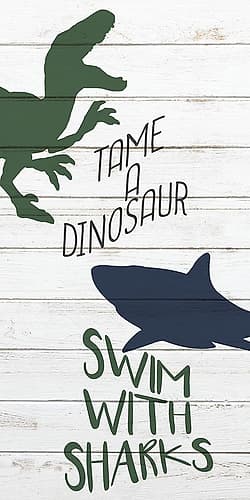 Tame and Swim 2 Kids Print