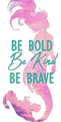 Be Bold 1 Kids Print