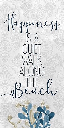 Happiness Beach 1 Art Print