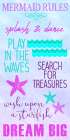 Mermaid Rules 1 Art Print