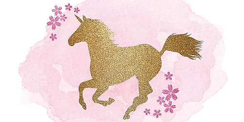 Be a Unicorn C Art Print