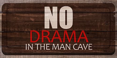 No Drama Inspirational Print