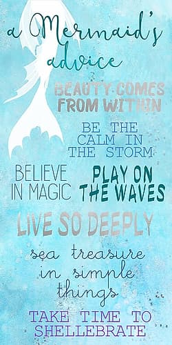 Mermaids 6 Silver Art Print