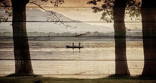 Out Fishing Art Print