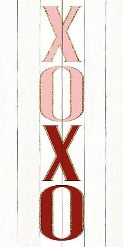 XOXO Art Print