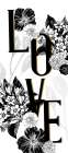 Love Floral Art Print