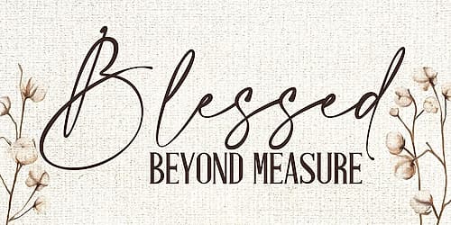 Beyond Measure Signs Print