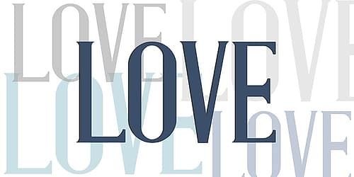 LOVE Signs Print