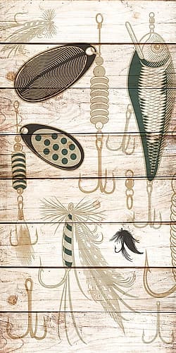 Fishing Panel 2 Art Print