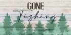 Gone Fishing Art Print