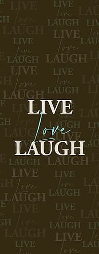 Live Love Religious Print