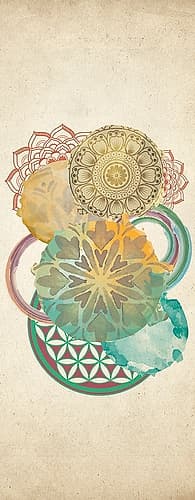 Circled 2 Decorative Print