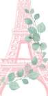 Mint Paris 3 Art Print