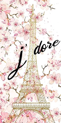 Jadore Blossoms V2 Art Print
