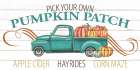 Pumpkin Patch Art Print