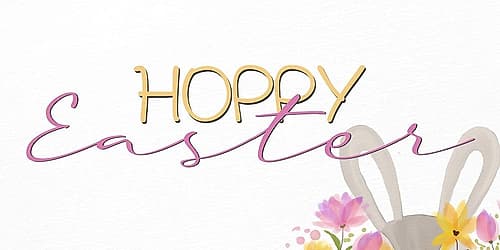 Hoppy Easter Art Print