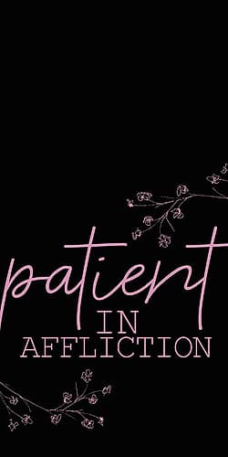 Patient Blossoms 1 Inspirational Print