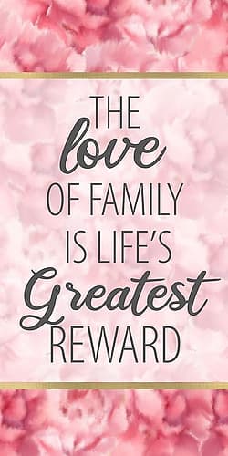 Family Love 1 Inspirational Print