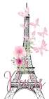 Paris Butterflies 1 Art Print