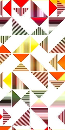 Triangle Panel 2 V2 Art Print