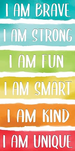 Rainbow Brave 1 Kids Print